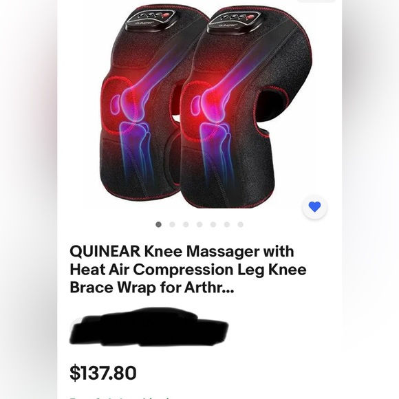 Quinear Knee Massager never opened new in box - Picture 5 of 8